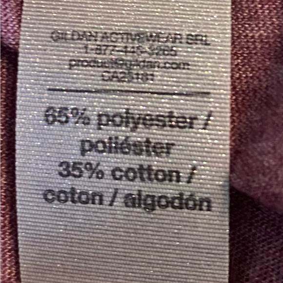 Gildan Fall Cheetah Print Pumpkin on Plum Short Sleeve T-shirt; Size 3X - Picture 7 of 8